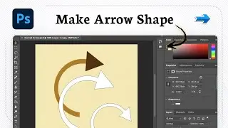 Как создать стрелку в Photoshop (с высокой точностью контура)