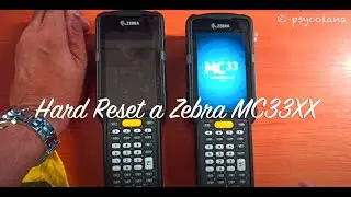 Как выполнить полный сброс настроек сканера Zebra серии MC33XX