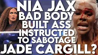 NIA JAX BAD BODY BUILT ASS INSTRUCTED TO SABOTAGE JADE CARGILL? @WWE @WWEonUSA @espn #sundayservice
