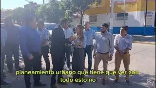 Fernando Juri a cargo de la intendencia superviso tareas de limpieza Video J.M.Alderete