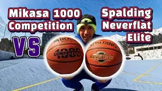 Mikasa 1000 Competition VS Spalding Neverflat Elite at Tivoli Court