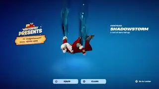 Fortnite Winterfest 2025: Бесплатный подарок №6 уже доступен! (Бесплатный след от шторма)