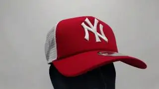 New Era Trucker cap NY New York Yankees - red - &euro;27,95 - GRATIS Verzending - CapKopen.nl