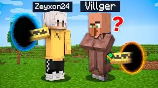 Ho CREATO dei PORTALI per DERUBARE i VILLAGER in Minecraft