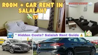 How much is Room & Car Rent in Salalah ? Full Budget Travel Guide 🇴🇲 🌴Khareef 2025 🌧
