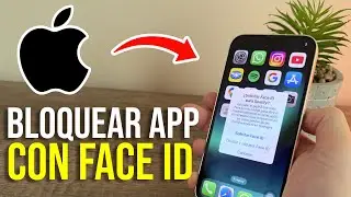 Como BLOQUEAR APLICACIONES en iPhone con FACE ID (Paso a Paso)