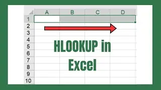 ADVANCED FUNCTIONS IN MS EXCEL  - HLOOKUP