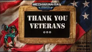 Mechwarrior Online: Sun Spider AMBUSH SNS-AMB - 419 Damage at Emerald Vale 1 KMDD Thank You Veterans