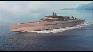 The 115-meter yacht concept Art of Life by Sinot Yacht Architecture & Design