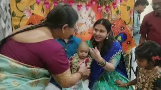 భోగి పండ్లు పోషాము మా పిల్లలకి #vlog #sankranthi #minivlog 