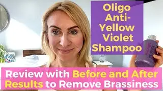 Oligo Blacklight Violet Shampoo Review with Before and After Pics