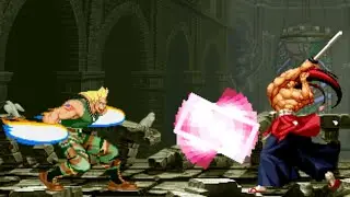 Guile vs Genjuro Kibagami