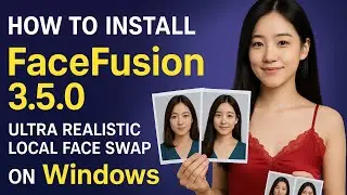 How to Install FaceFusion 3.5.0 | Ultra Realistic Local Face Swap on Windows (Full Setup + Demo)