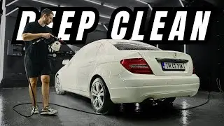 Mercedes W204 Interior Deep Clean - Car Detailing
