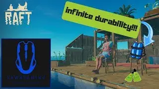 Raft Survival Flippers and Oxygen Tank Infinite Durability