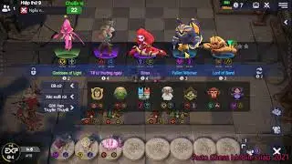 Auto chess mobile | L&acirc;u đi bộ Goblin 2 nh&agrave; tranh b&agrave;i nhau thua bộ God phải top 2 |