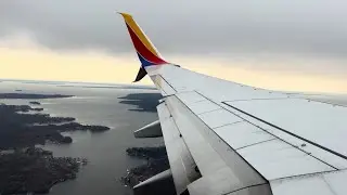 Southwest Boeing 737-800 Landing into Baltimore (BWI)