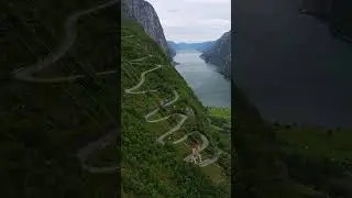 Not so typical road - Lysebotn  #shorts #lysebotn  #norway #road