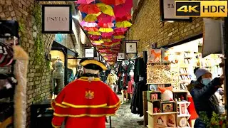 🎄🎁Camden Twixmas London Walk 2021💝London Winter Walk in Festive season [4K HDR]
