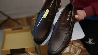 INVICTUS BROWN PENNY LOAFERS | UNBOXING | LOAFERS