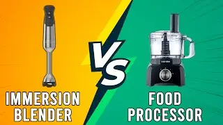 Immersion Blender vs Food Processor &ndash; Understanding Differences (Which Is the Winner?)