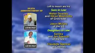 Oliver Wisk Spencer ~ Long Obituary
