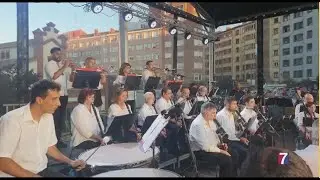 La Banda Municipal de Txistus de Barakaldo interpreta «The Final Countdown»