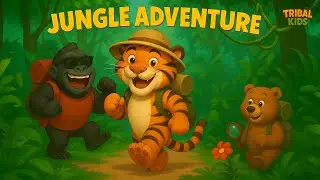 Gogo's Jungle Adventure 🌿 | Teamwork & Friendship Kids Rhyme | Gogo, Bobo & Toto