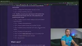 8.3 &ndash; WordPress performance improvements with Cloudflare free plan, CDN, & caching for optimization
