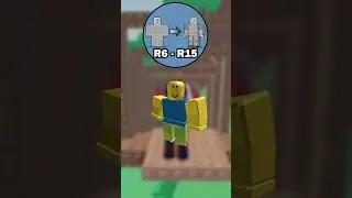 TRANSFORMACJA R6-R15 W ROBLOXIE! 😭🙏