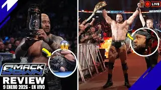 MCINTYRE NUEVO WWE CHAMPION! SOLO SIKOA ROBA LA LINTERNA DE HOWDY | WWE SMACKDOWN REVIEW EN VIVO