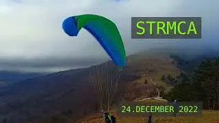 Strmca - paragliding - 24. december 2022