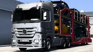 Mercedes-Benz Actros V8 2660 Trust Ed. | Parma - Piacenza - Cagliari (IT) | Euro Truck Simulator 2