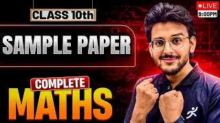 Complete Maths🔥 | CBSE Board Class 10 2025-26 | Full explanation | Pre Board Special by Pranav Sir