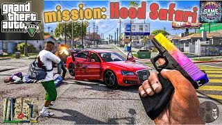 Franklin and Trevor make wild moves | Mission Hood Safari | #gta #gtaonline #grandtheftauto