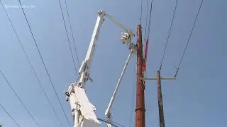 VDOT, Dominion Energy rebuilding old transmission line in Virginia Beach