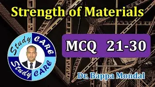 Strength of Materials MCQ 21-30 | Objective Question | Mechanical Engineering