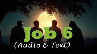 Job 6 | KJV AUDIO BIBLE (With Text & Images)