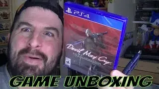 PS4 DEVIL MAY CRY HD COLLECTION UNBOXING