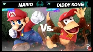 Super Smash Bros Ultimate Amiibo Fights – Request #20810 Mario vs Diddy Kong