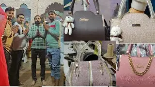 Wholesale market Delhi Sadar bajar ladies purse cosmetic ki factory