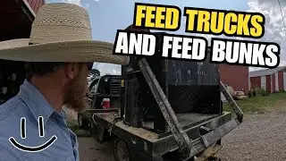 Feed Trucks & Feed Bunks - Smiling Bovine Ranch