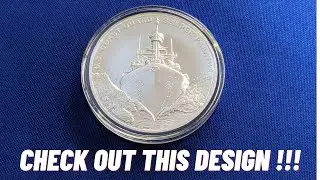 U.S. Coast Guard Silver Medal - 2021 - US Mint - 2.5 Ounces  !!!