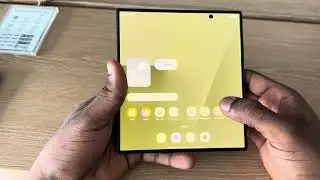 Samsung Z Fold 7: как исправить жёлтый экран