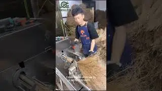 This Broom-Making Machine is INSANELY Fast & Satisfying! 🤯 #invention #craft #gadget