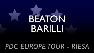 PDC European Tour  Riesa | Beaton vs Barilli | 2nd round