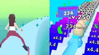 💓💗 Beat Roller 🆚 color full snake🐍 iOS, android mobile gameplay video