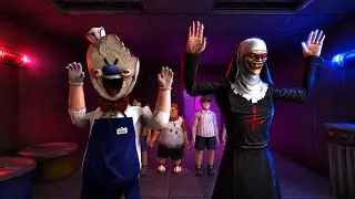 ICE SCREAM 8 POLICE ENDING 🚨 3D Animated Fanmade [4K FULL HD]