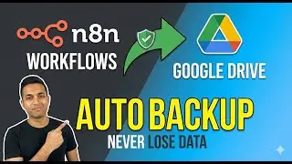 Don't Lose Your Work! Auto Backup n8n Workflows to Google Drive