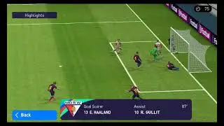 haland show💥💞 #kerala#pes2021#india#pes#pesgaming#games#gam er